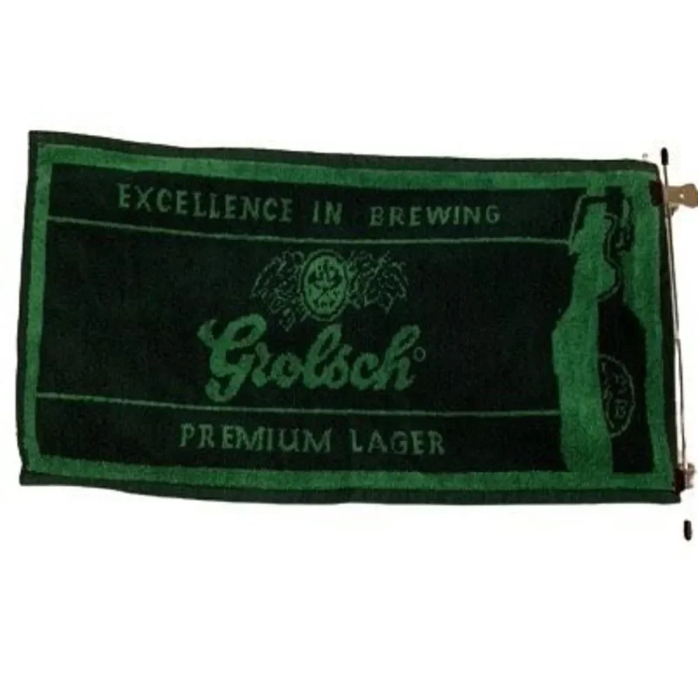 Grolsch Excellence In Brewing Premium Quality 20” x 10.5” Bar Towel